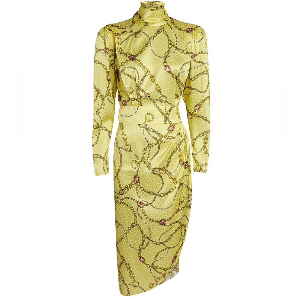 Ronny Kobo Silk Dress